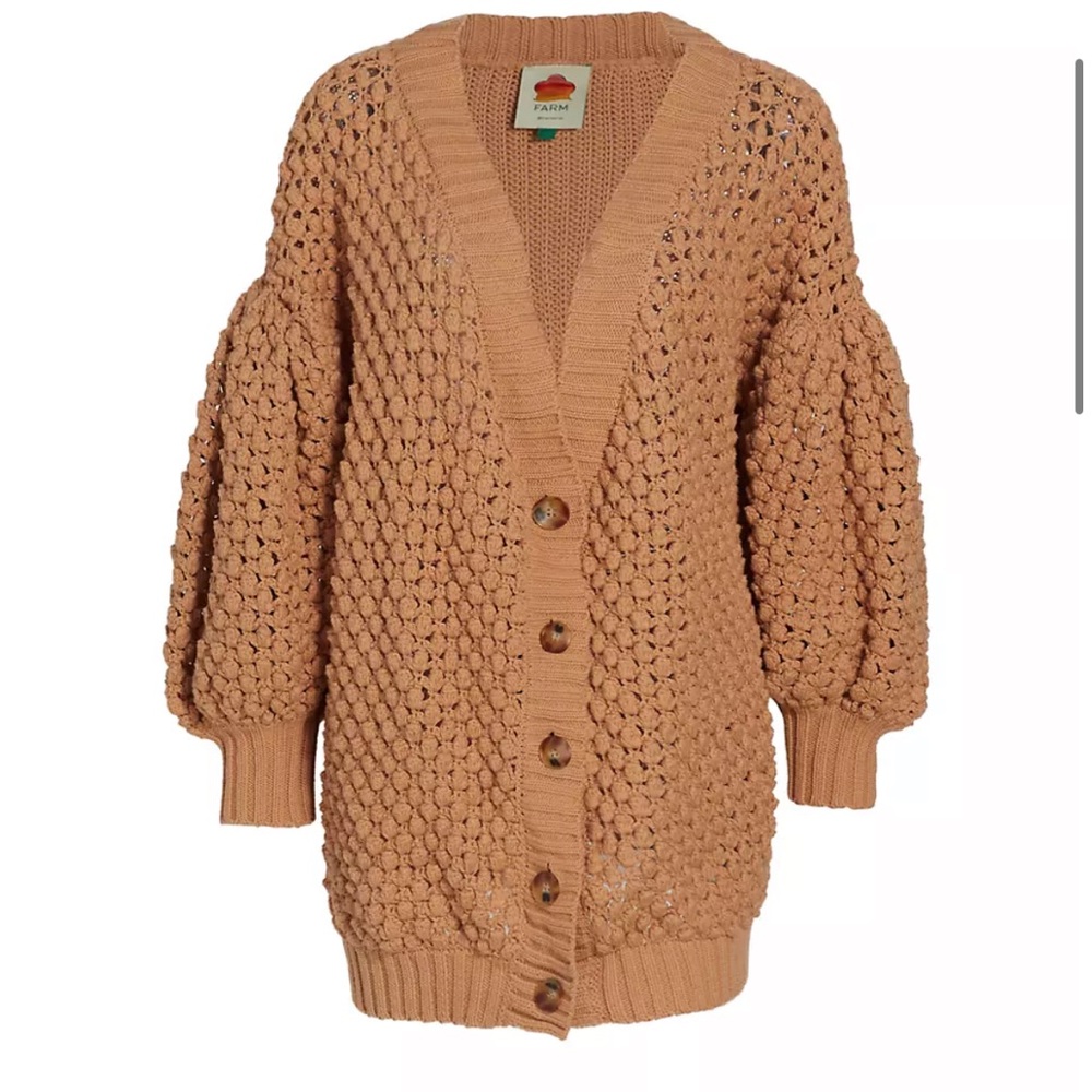 Farm Rio
Handmade Dots Cotton Cardigan - Picture 1 of 5